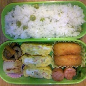 えんどう豆ごはん